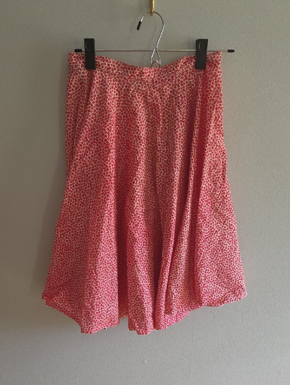 Liz Claiborne Pink Floral Circle Skirt sz 4